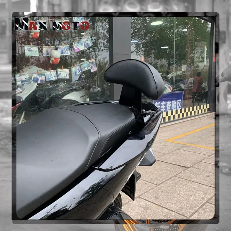 Для HONDA PCX150 PCX 150 Черная Кожаная Мотоциклетная задняя пассажирская спинка