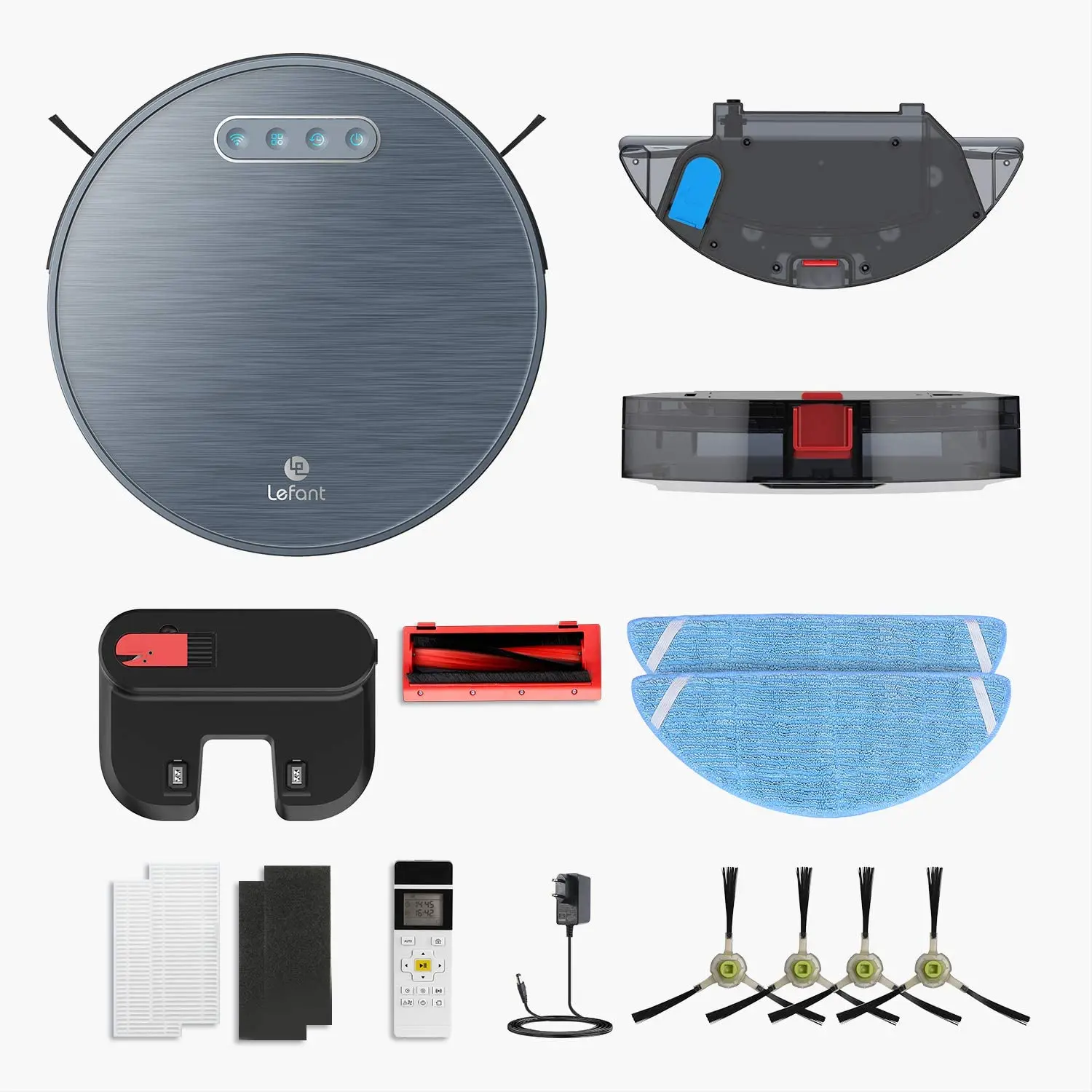Lefant M571 Robot Vacuum Cleaner Home Auto Reharge 4500mah Battery Robotic  2200pa Sweep And Wet Mopping Wifi/app Control - Vacuum Cleaners - AliExpress