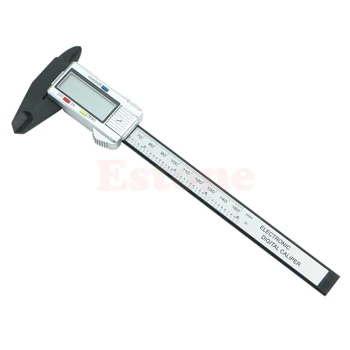 

Digital Electronic LCD Gauge Vernier 150mm 6inch Caliper Micrometer