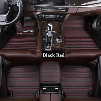 

SJ Waterproof Custom FIT Car Floor Mats Front & Rear FloorLiner Styling Carpet Mat For Porsche Panamera 4Seats Hybird 2017 2018