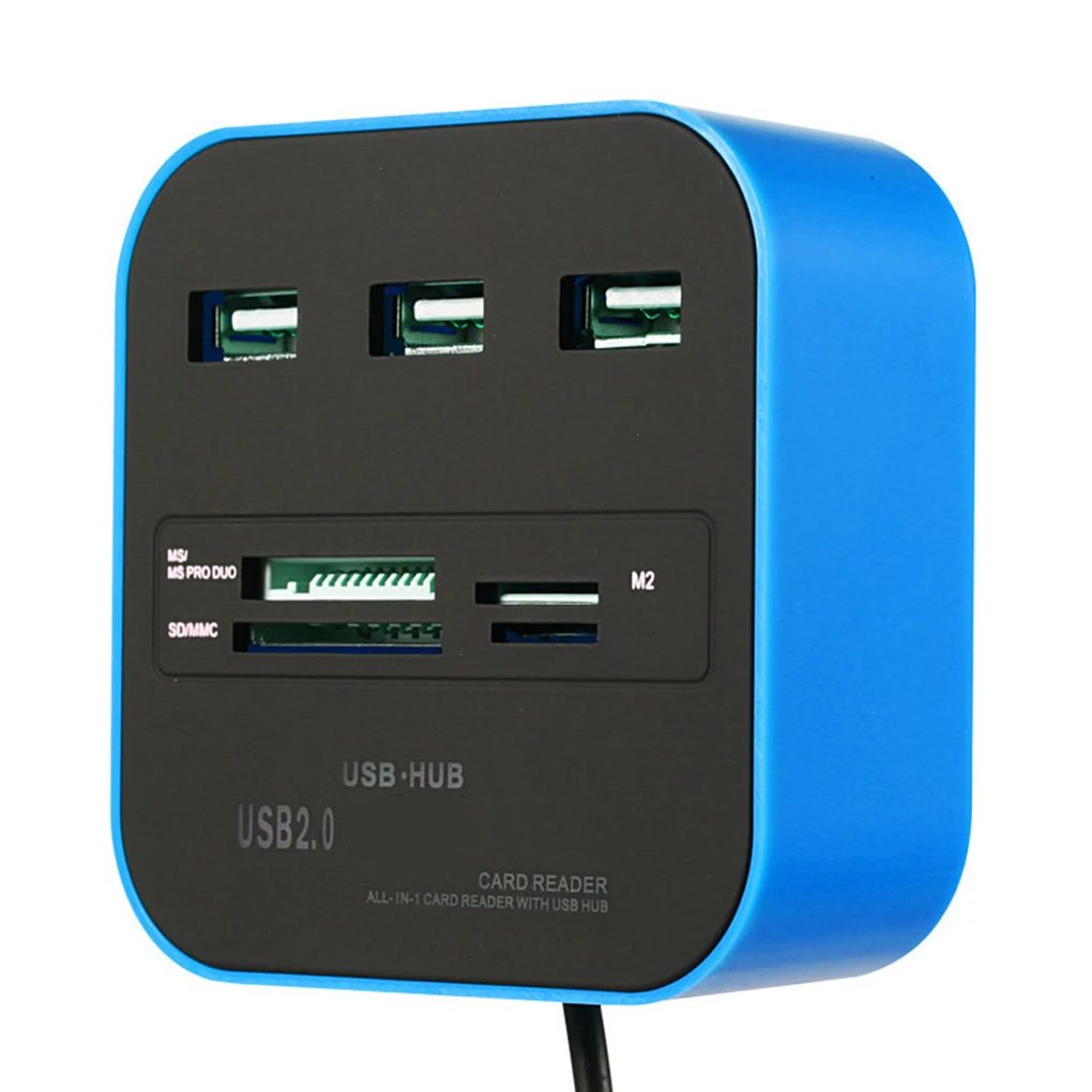 Usb-хаб Micro SD USB2.0 Многофункциональный кард-ридер адаптер планшетный ПК компьютер ноутбук разъем