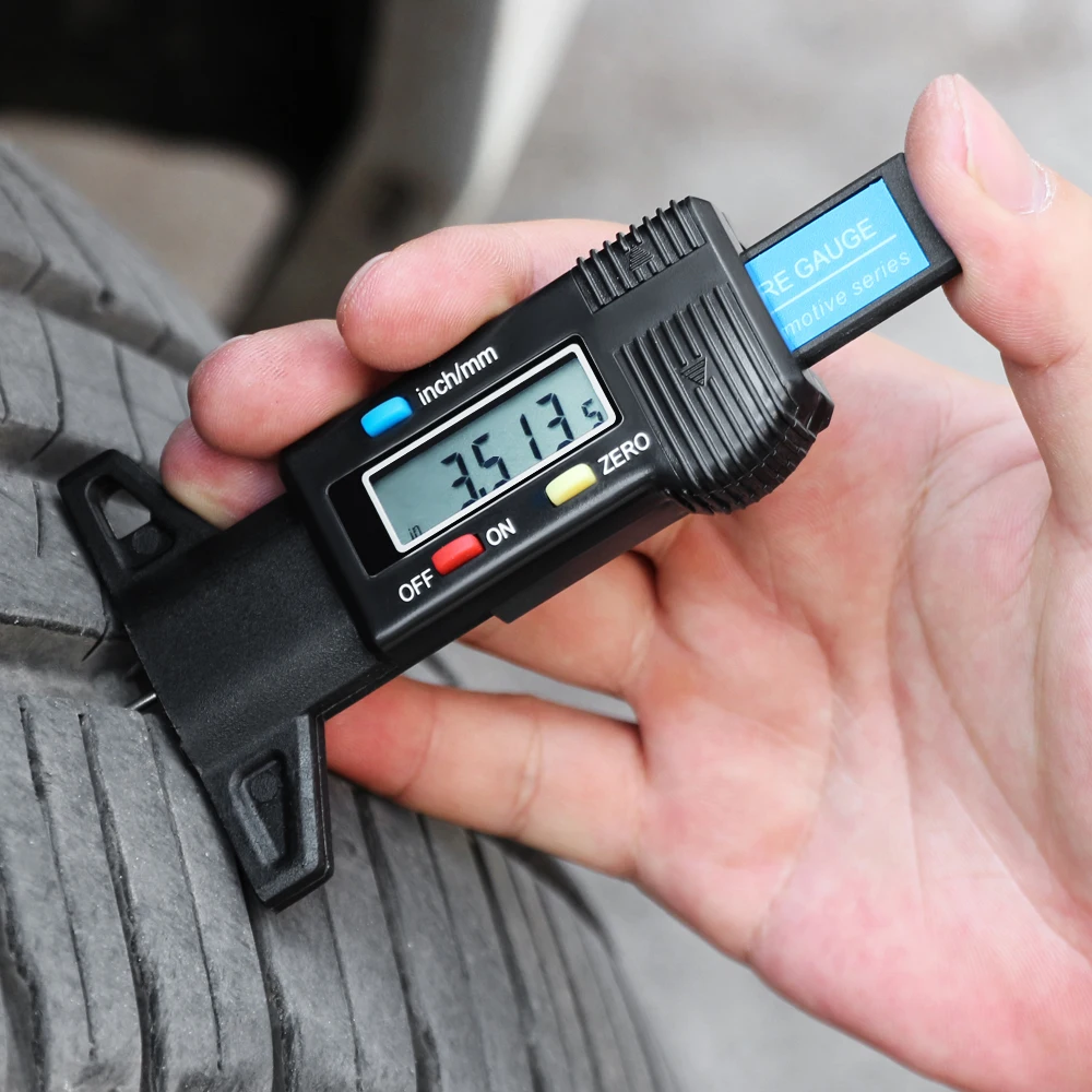 Car Tyre Tire Tread Depth Measurer Tool for bmw e46 e90 e39 peugeot 206 307 volkswagen passat b6 audi a3 ford focus 2 | Автомобили и