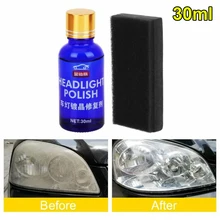 1 Set Blue Nano Liquid Ceramic Coating Apply to lamps renovation maintenance Resin solvent car Repair Agent Liquid
