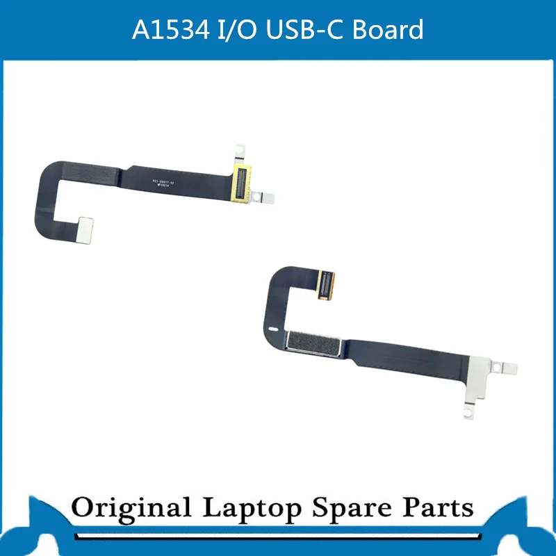 Новый 821 00077 A I/O USB C плата гибкий кабель для Macbook 12 дюймов A1534 Type разъем DC JACK порт