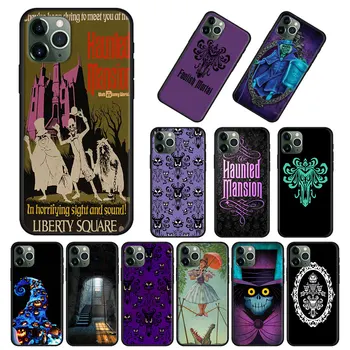 

Soft Case Coque for iPhone 11 Pro MAX X XR XS MAX SE 2020 8 7 6 6s Plus 5s Cover Shell Haunted Mansion Case