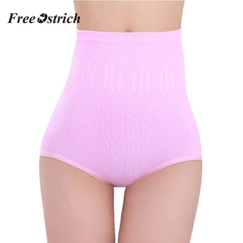 

Free Ostrich Sexy Womens High Waist Tummy Control Body Shaper Briefs Slimming Pants Shapewear Lady Waist Trainer Body Shaper #N