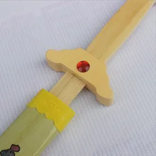 Бамбук Цин длинный Цзянь Детский Меч игрушка деревянный нож бамбуковый Меч деревянный меч деревянные игрушки