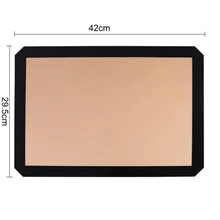 Силиконовый коврик для выпечки, устойчив к высоким температурам, антипригарный противень для выпечки, коврик для выпечки