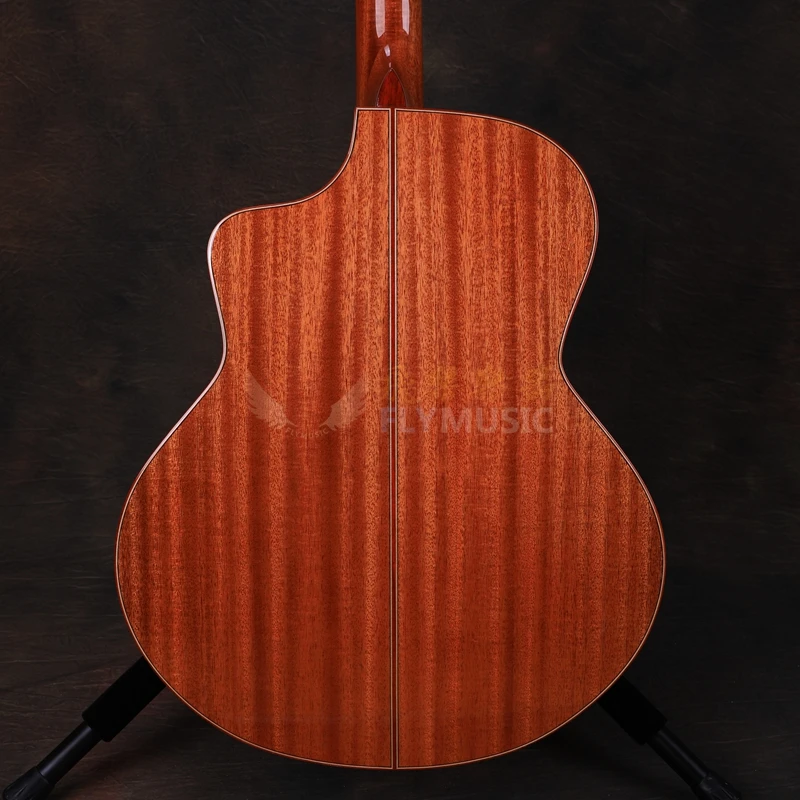 LivingSton AJ260S 41 дюймов, однотонное платье с длинными рукавами и деревянная акустическая Гитары, акустической гитары