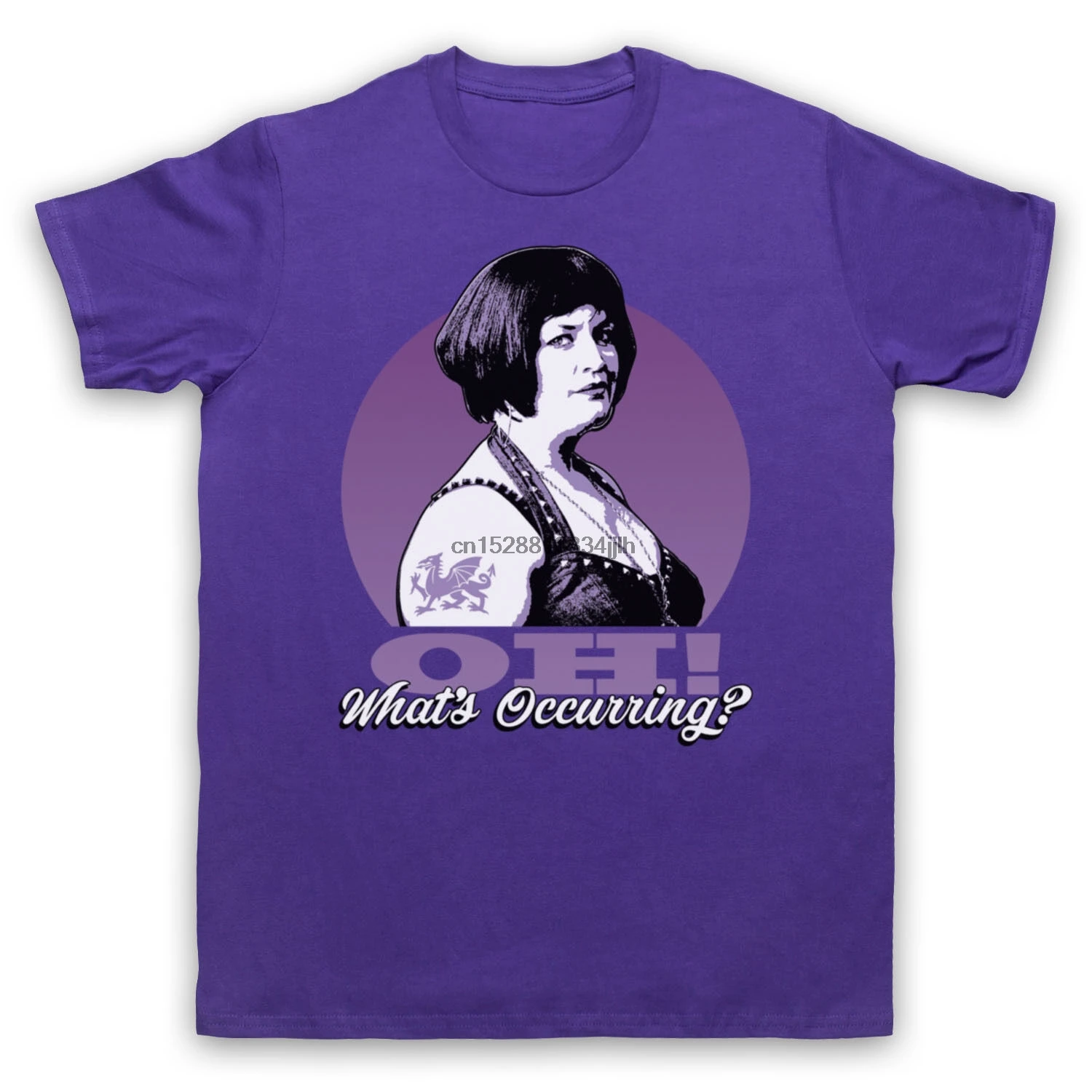 NESSA GAVIN STACEY Information OH WHAT affering t-shirt взрослые Размеры