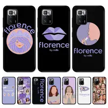

Florence By Mills Phone Case For Redmi Note 10 9 8 6 Pro 8T 5A 4X X 5 Plus 7 7A 9A K20 Cover