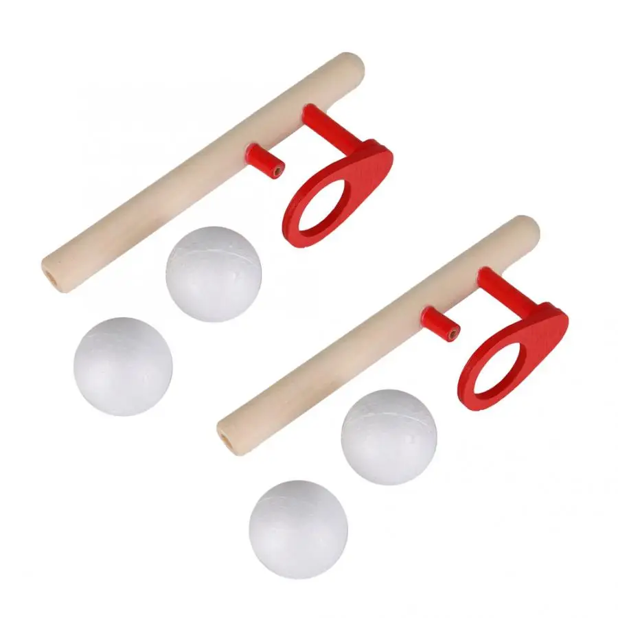2 Set Kids Wooden Blow Toy Funny Hobbies Floating Ball Games Toy Parent-child Interactive Toys for Children Gift 2 Set Kids Wooden Blow Toy Funny Hobbies Floating Ball Games Toy Parent-child Interactive Toys for Children Gift