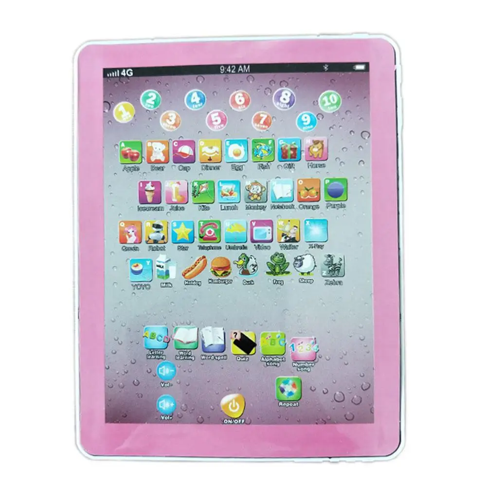 Tablet Pad Computer for Kid Children Learning English Educational Teach Toy Gift Tablet Pad Computer for Kid Children Learning English Educational Teach Toy Gift