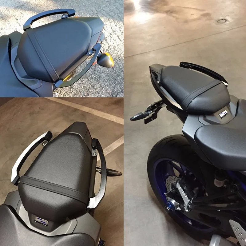 MT07 MT 07 поручень заднего сиденья пассажирский Ручка для Yamaha FZ07 FZ 2014 2015 2016 2017