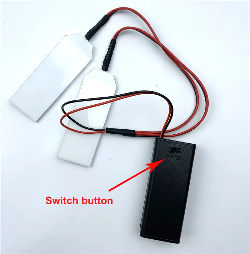 DIY светодиодный светильник глаза наборы для 1:1 Бэтмен черный пантера Железный