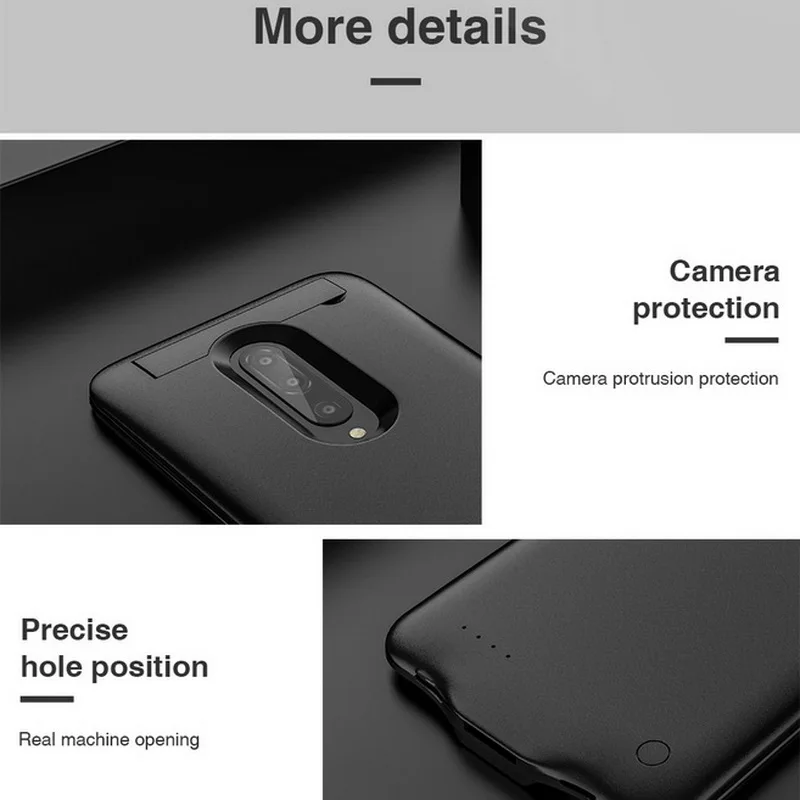 Чехол для зарядного устройства для Oneplus 7 T Pro чехол s One Plus 7 T чехол 6800 мАч чехол для зарядного устройства для Oneplus 7 7Pro 6 6T