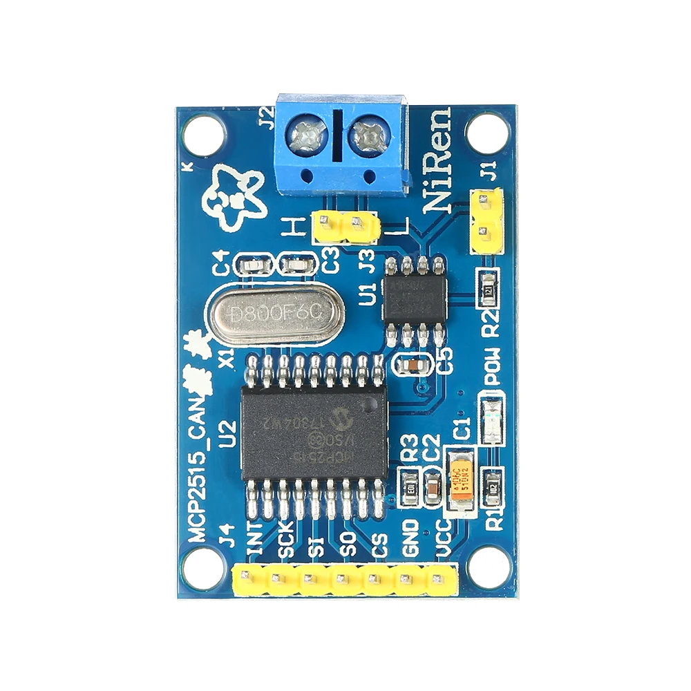 2PCS MCP2515 Controller Bus Module TJA1050 Receiver SPI Protocol for Arduino