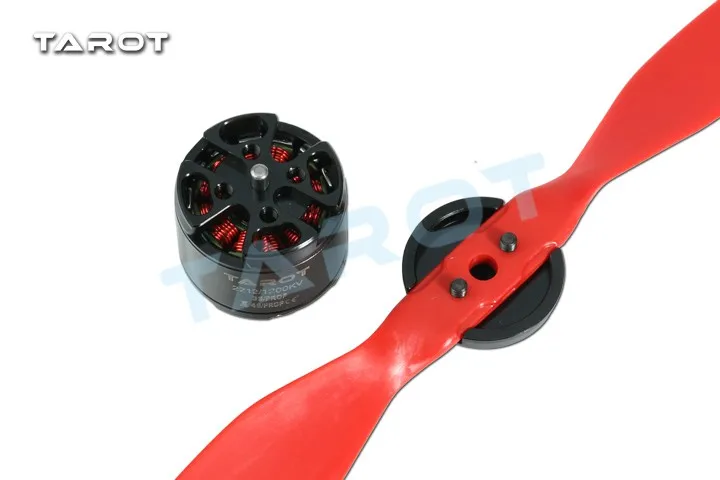 Бесколлекторный двигатель Tarot 2212/1200KV с 8-дюймовым пропеллером 1 шт. подходит для 3D