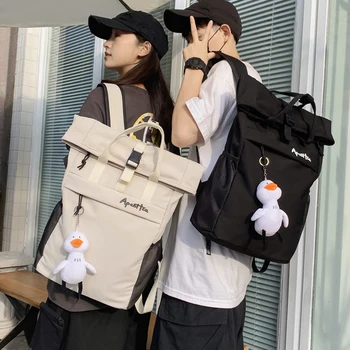 

Large Capacity Portable Women's Backpack Female Harajuku High School Bag for Teenage Girl Boy College Student Backpacks Male