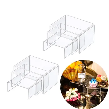 

Storage Box 6PC Transparent Acrylic Display Standpipe Jewelry Display Cabinet Cosmetic Storage Rack Display Rack #YL5
