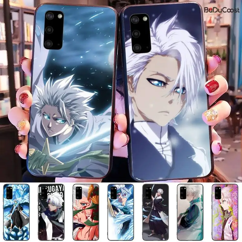 Отбеливатель Hitsugaya аниме чехол для телефона Samsung Galaxy S9 S10 S10E S6 S7 S8 S20 Plus S5 edge |