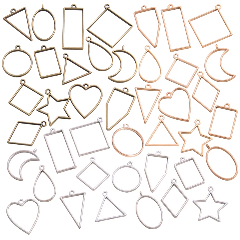 Рамка-подвеска для ювелирных изделий в ассортименте комплект из 14 кулонов