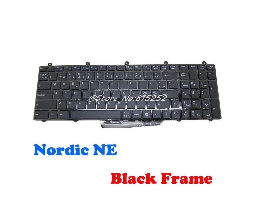 Клавиатура для ноутбука MSI X60 GX70 3BE 3CC GT60 WT60 2OJ 2OK WT70 2OL Z70 2BA GP60 2PE 2QE 2QF АР арабский быть