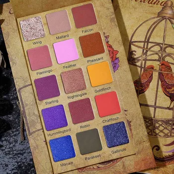 

15 Colors Eyeshadow Palette Matte Eyeshadow Palette Shining Glitter Eye Shadow Pigment Waterproof Long-Lasting Makeup N