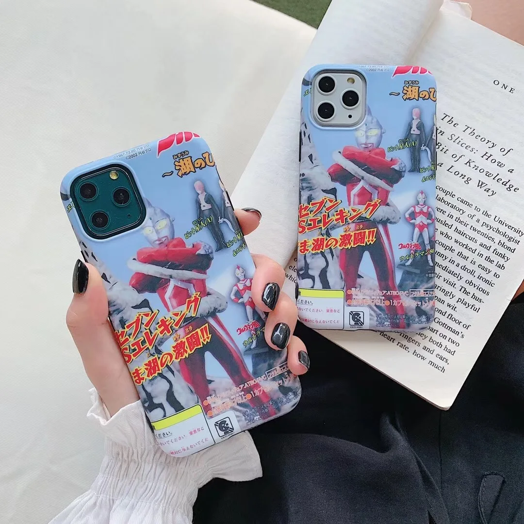 Япония Ultraman семь tokusatsu чехол для телефона Apple iPhone 7 8 6 S Plus 11 Pro X XS Max XR мягкая крышка