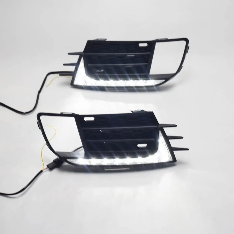 

Suitable for 13-15-Tiguan LED Daytime Running Light Fangs Models Refit Daytime Running Light LED Super Bright Fog