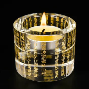 

Crystals Windproof Candle Holders Creative Glass Cylinder Candlestick Table Centerpieces Metal Candelero Home Decoration AC50ZT