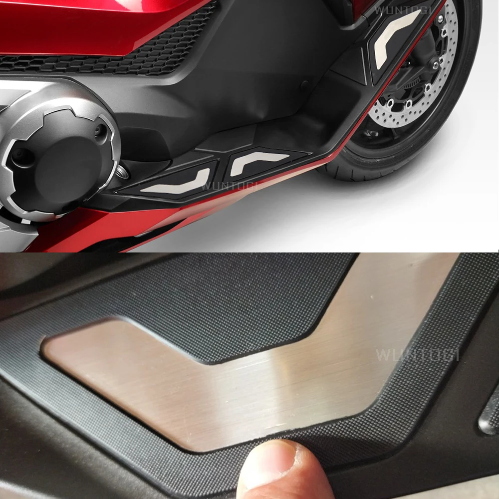 For Honda Motorcycle Accessories NEW Front Foot Pad Side Protection Panel Cover For Forza 750 2021 Motorcycle Guard Plate