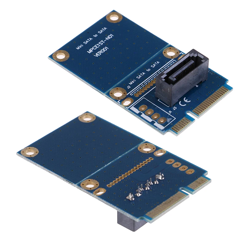 MSATA Mini PCI e Express SATA SSD слот к 7 контактному HDD конвертировать адаптер