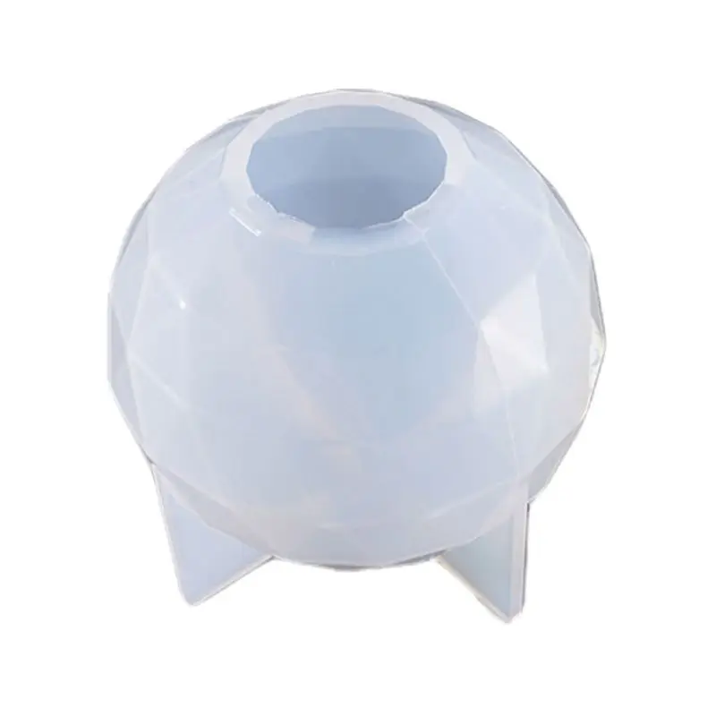 

Epoxy Decorative Resin Mold Transparent Crystal Ball Casting Silicone DIY Mould U4LE