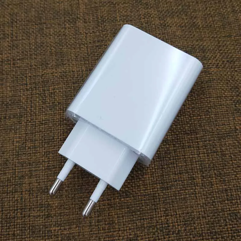 EU Charger only Быстрое зарядное устройство Xiao mi, высокоскоростное турбо-зарядное устройство, адаптер usb type c для mi 9 9se 9t 8 cc9 a3 Red mi K30 note 7 8 pro K20 Pro - Цвет: EU Charger only