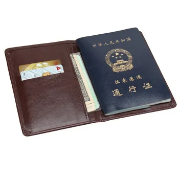 

Card Holder Purse Multi-function Bag Cover Travel Passport Holder Protector Wallet Business Card Soft Passport Cover