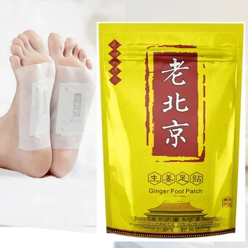 

10pcs/bag Anti-Swelling Ginger Foot Patch Detox Foot Patches Pads Weight Loss Slimming Patch Feet Care
