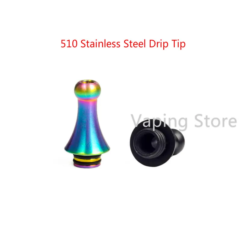 Высокое качество 510 MTL капельный наконечник для Cthulhu 1928 RDA/Ataman V3 RTA/Atmizoo Tripod RTA |