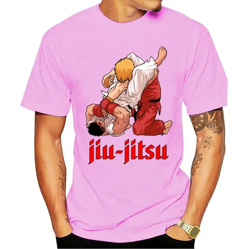 21新男性ファッションtシャツ夏メンズtシャツプリントtシャツ柔術ブラジル戒厳arterチュ 柔術それでの私の血液tシャツ Tシャツ Aliexpress