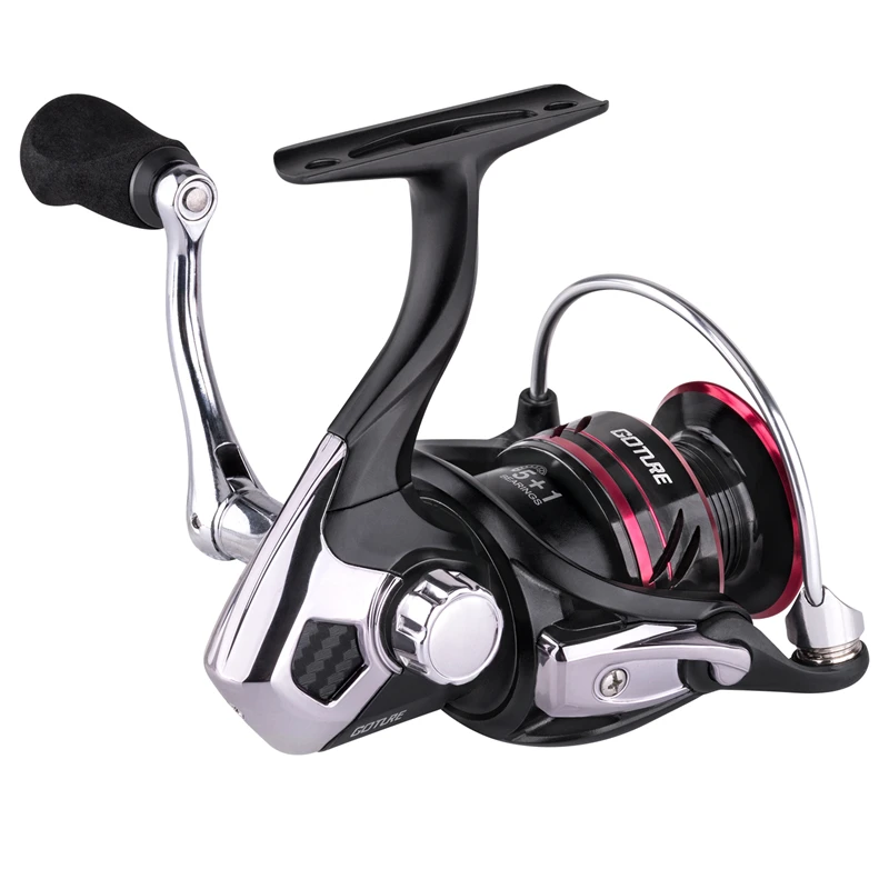 Carretel de Pesca Molinete para Água Doce e Água Goture Aquila Potência Série Esquerda - Direita Carpa Salgada 500-5000 21 Cheap Carretilhas de pesca