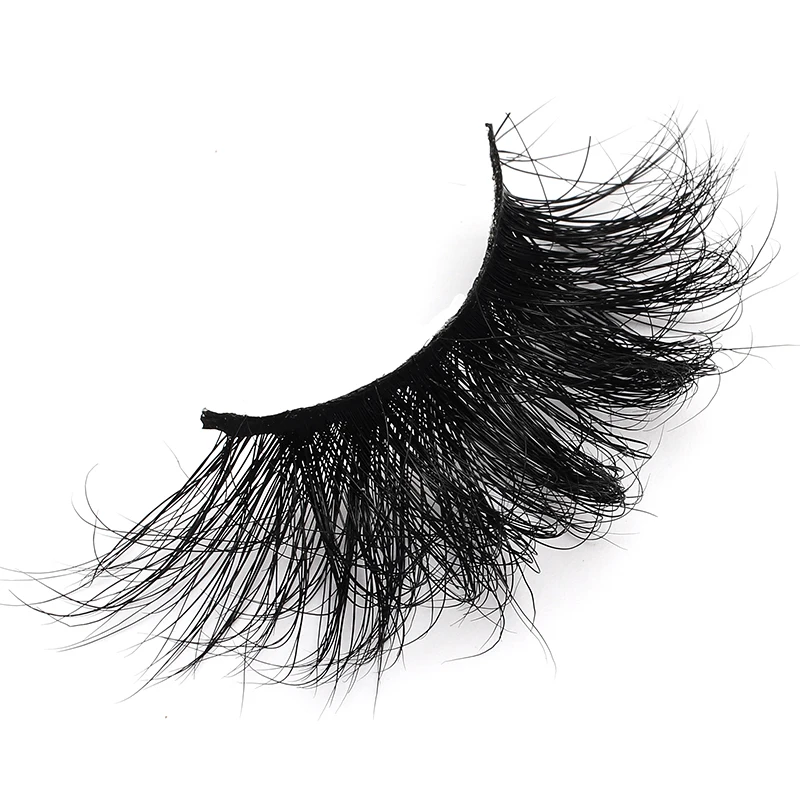 

Lash 5D Mink Eyelashes Lash 25mm Lashes Natural Thick Soft Fluffy Handamde False Eyelashes Makeup