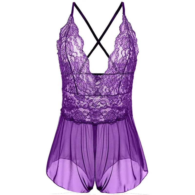 S M L XL XXL 3XL 4XL 5XL 6XL Эротическое нижнее белье с глубоким V образным вырезом и открытой