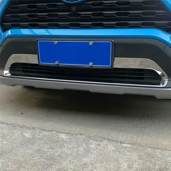 

WELKINRY for Toyota RAV 4 V XA50 2018 2019 2020 RAV4 stainless steel front head lower air intake vent airscoop grille trim