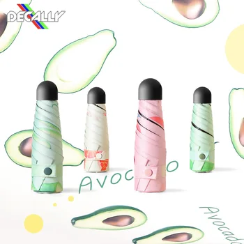 

Windproof Colorful Pocket Umbrella Rain Women Anti UV Sun Protection Parasol 6K Small Umbrellas Clear Umbrella Mini Umbrella