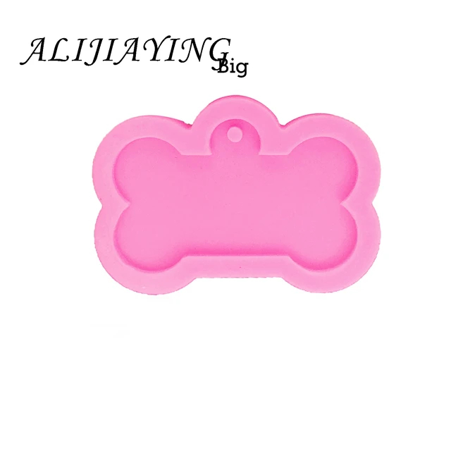 Ragyogó Kedvtelésből Tartott Kutya Címke Szilikon Penész Csont Kulcstartó Gyanta Kézműves Diy Ékszerekhez, Csokoládétorta Dy0061 - Image 5