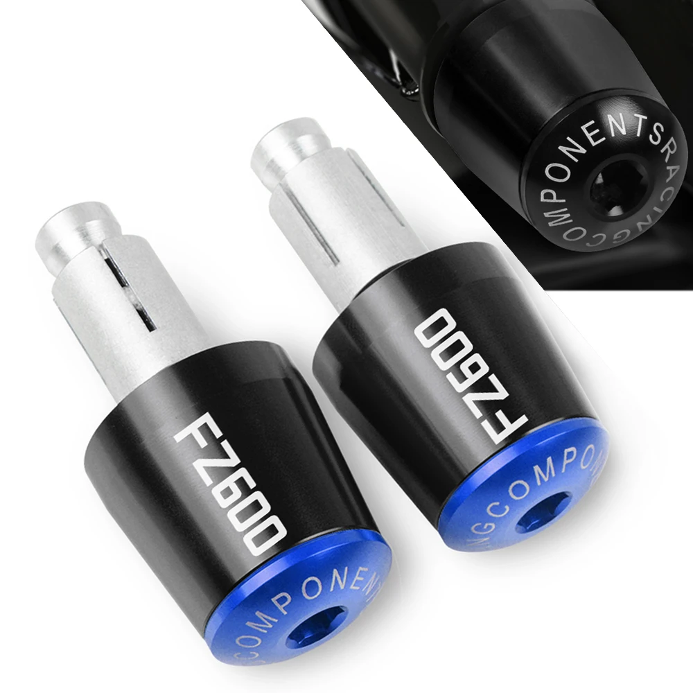 Per Yamaha Fz600 Fz 600 1987-1989 1988 7/8 "22 Millimetri Di Alluminio Di Cnc Moto Bar End Cap Maniglia Cap Bar End Tappi Fz600 87 88 89