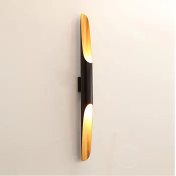 

80cm wall sconce Oblique Aluminum led wall light Led lights bedroom decoration deco wall