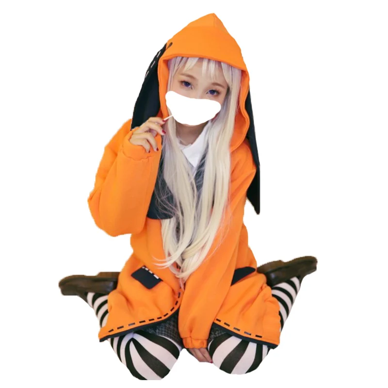 Аниме Kakegurui фигурка Косплей Yomotsuki runa Костюм Толстовка форменная подарок Носки