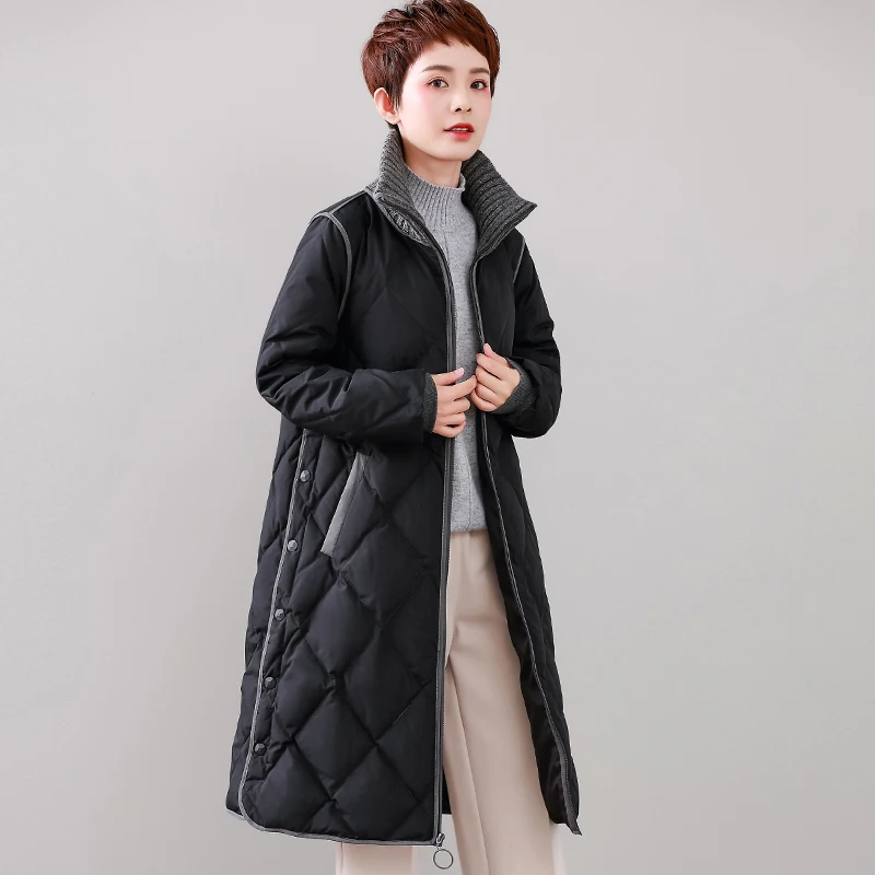 

Winter Coat Women Down Coat Plus Size Korean White Duck Down Jacket Women Puffer Jacket Parka Casaco WFTY1260 YY1526