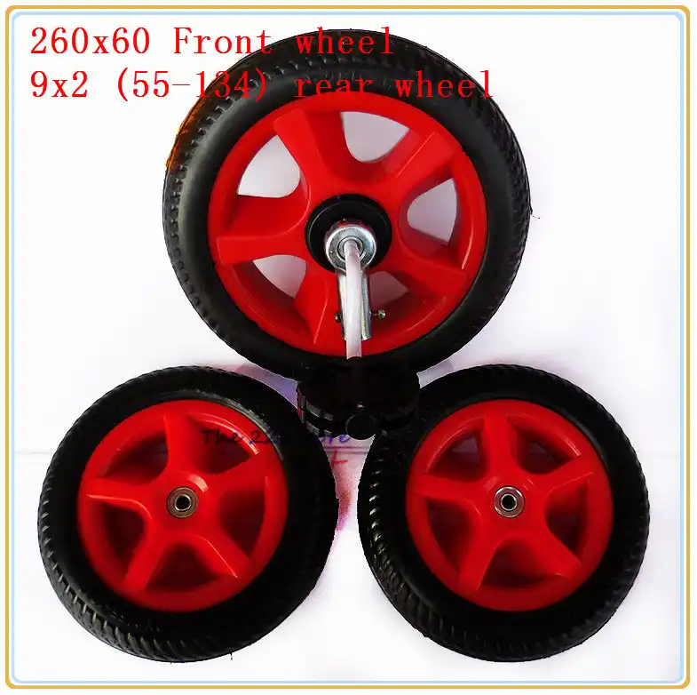 tricycle front wheel